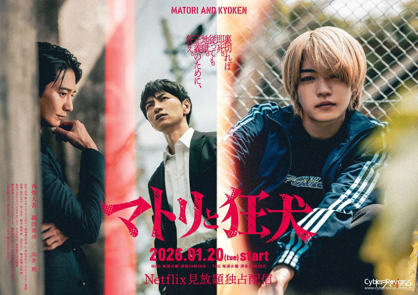 2026 冬季日劇整理,從大河劇到話題漫改,本季必看亮點整理 34 matoritokyouken poster 4e1238fc98